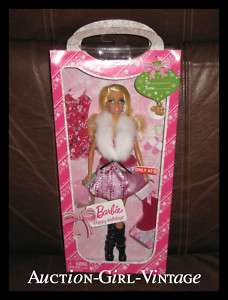 Barbie HAPPY HOLIDAYS CHRISTMAS 2010 Exclusive SOLD OUT  