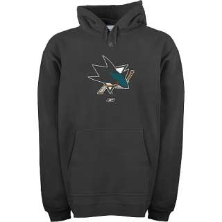 Reebok San Jose Sharks Primary Logo Hooded Sweatshirt  