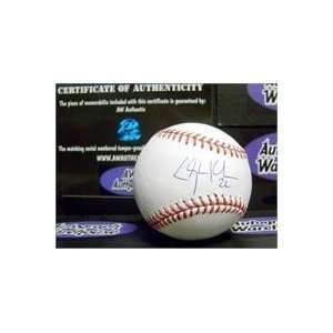 Clayton Kershaw autographed Baseball