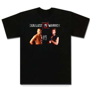 Chuck Liddell VS Chuck Norris Deadliest WarriorT Shirt  