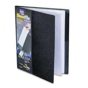   INC. SpineVue ShowFile Display Book w/Wrap Pocket