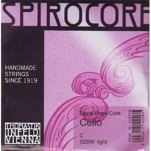  Thomastik Infeld Cello Spirocore C   Chrome Wound 4/4 Size 