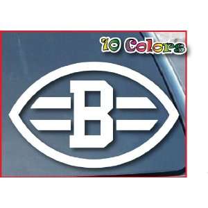  Cleveland Browns Car Window Vinyl Decal Sticker 7 Wide 