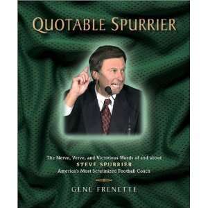   about Steve Spurrier, Americas Mos [Hardcover] Gene Frenette Books