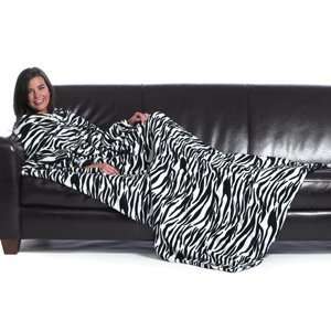  Zebra Slankets   Fleece Blanket With Sleeves Toys & Games