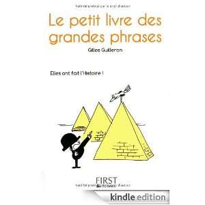 Le petit livre des grandes phrases (French Edition) Gilles Guilleron 