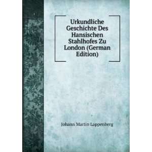   (German Edition) (9785876750976) Johann Martin Lappenberg Books
