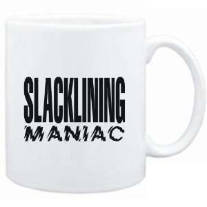  Mug White  MANIAC Slacklining  Sports