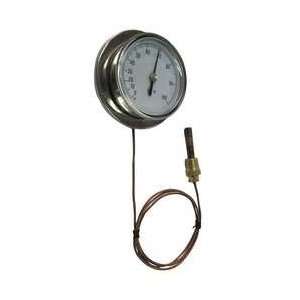 Industrial Grade 13G236 Panel Mount Thermometer, 100 to 350 F  