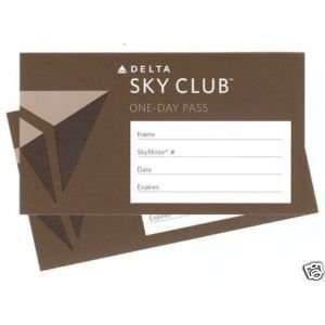  Delta SKY Club One Day Pass 