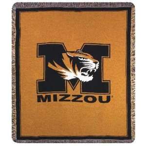  Missouri Tigers Collegiate Throw 50 x 60