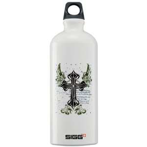    Sigg Water Bottle 1.0L Scripted Winged Cross 