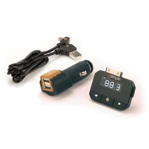   FM/RDS Modulator for iPod/iPhone with USB Car Charger