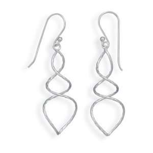  Thin Twist Wire Earrings Jewelry