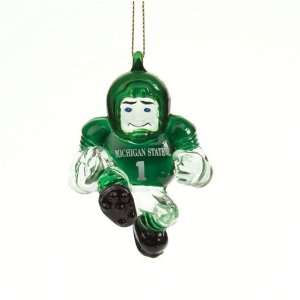  Michigan State Spartans NFL Crystal Halfback 3 Christmas 