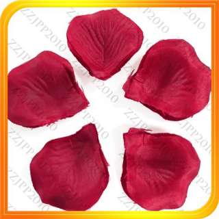 2000pcs Silk Flower Rose Petals Many Colors Wedding Party Decoration b 