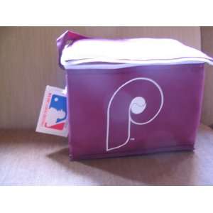   Phillies Collapsible Lunch Bag 6 Pack Can Cooler 