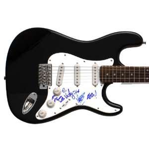 Cobra Starship Autographed Signed Guitar Dual Certified PSA