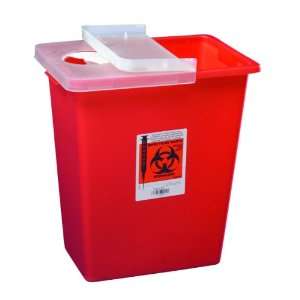  Sharpsafety? Chemotherapy Sharps Container 8 Gallon/17 3/4 