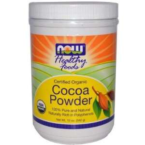   Foods  Certified Organic, Cocoa Powder, 12oz