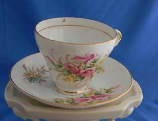 Bone China Cup & Saucer CLARE Pre owned  