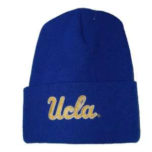 NCAA UCLA Royal Winter Knit Cuff Beanie Cap  Sports 