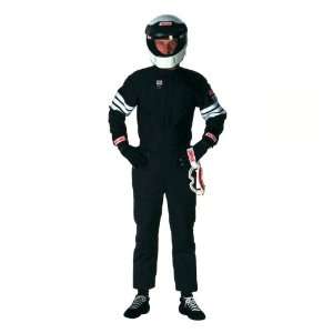  Simpson Racing 0202351 Proban Large Black 1 Layer Driving Suit 