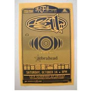 311 Reproduction Handbill Poster With Zebrahead 