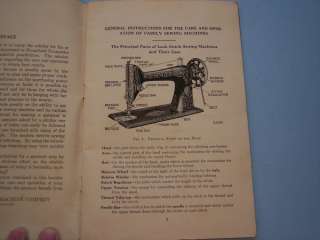 BN634 Vintage Singer Sewing Machine Manual 1924 ADV  