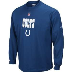   Colts Sideline Authentic Long Shirt T Shirt Medium
