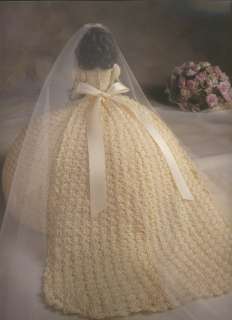 Miss June Bridal Belle Dress for Barbie Crochet Pattern  