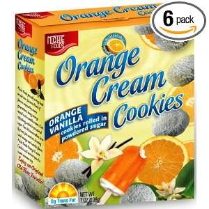 Niche Foods Orange Creme Cookies, 10 Ounce (Pack of 6)  