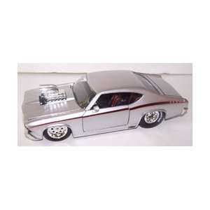   69 Chevy Chevelle Ss with Blown Engine in Color Silver Toys & Games