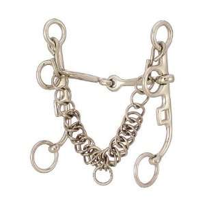   Star Argentine Snaffle   Stainless Steel   5 Mouth