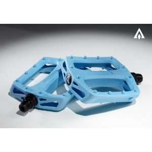  Amber Basic Plastic Pedals   Blue