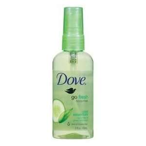  Dove Go Fresh Cool Essentials Body Mist Cucumber Green Tea 