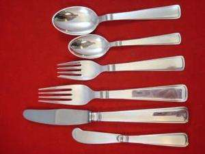 68pc SET Olympia by Cohr Danish Sterling Modern Plain  