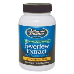  Vitamin Shoppe   Feverfew Extract, 100 capsules Health 