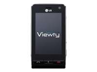 LG Viewty KU990   Black Unlocked Cellular Phone  