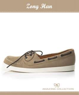 BN Comfy Slip on Womens Boat shoes Brown & Khaki Color  