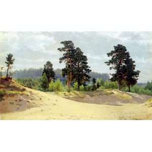 FRAMED oil paintings   Ivan Shishkin   24 x 14 inches   Edge of forest