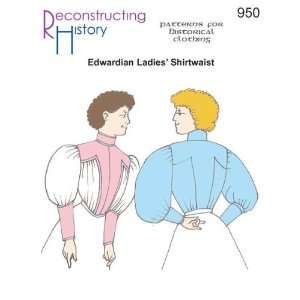  Edwardian Ladies Shirtwaist Arts, Crafts & Sewing