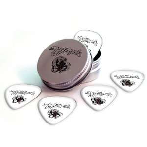  Whitesnake Logo Electric Guitar Picks X 5 (2 Sided Print 