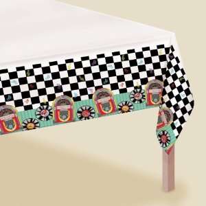  Lets Party By Amscan Sock Hop Paper Tablecover Everything 