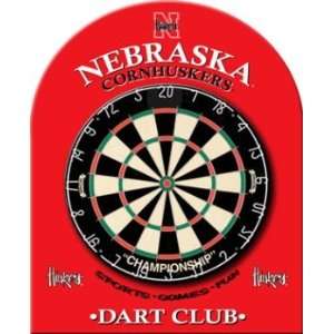  Nebraska Cornhuskers Dart Backboard