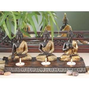 Xoticbrands 12w Classic Buddha Meditation Sculpture Statue Figurine 