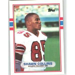 1989 Topps Traded #3 Shawn Collins RC   Atlanta Falcons (RC   Rookie 