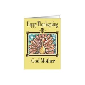  Turkey Thanksgiving God Mother Yellow Card Health 