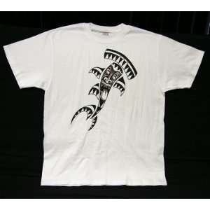  Tiki Shark T shirt Xlarge 