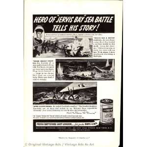   of Jervis bay sea battle tells his story Vintage Ad